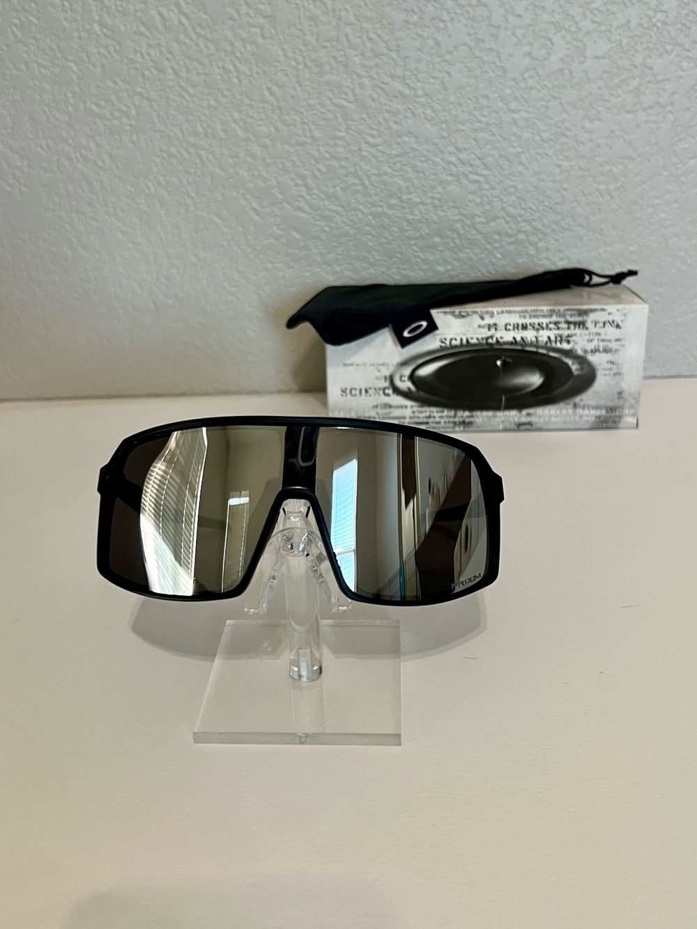 Oakley Sutro Chrome Iridium Sunglasses - Picture 2 of 9